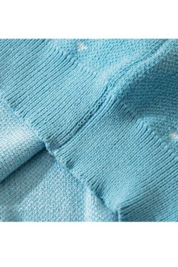 Style Core Aesthetics, New Style Trends Cute Raining Pattern Sweater