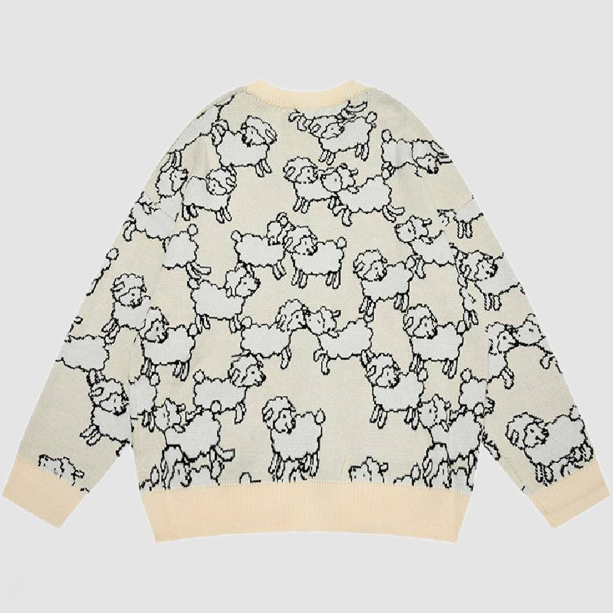 Style Core Aesthetics, New Style Trends Cute Sheep Cardigan Style Core Aesthetics, New Style Trends Cute Sheep Cardigan