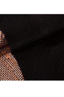 Style Core Aesthetics, New Style Trends Cute Shrimp Pattern Sweater