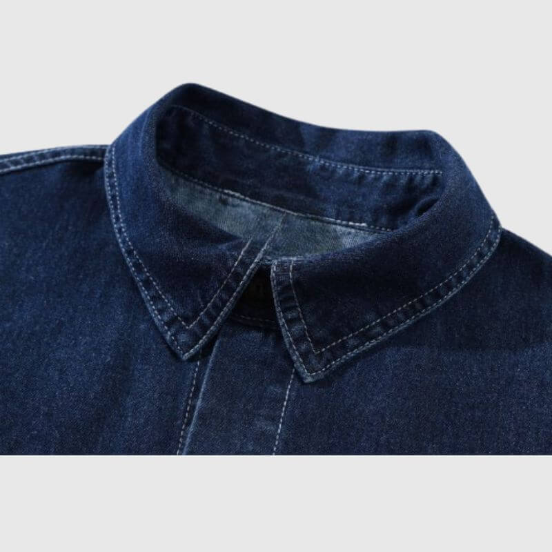 Style Core Aesthetics, New Style Trends Denim Multi-pocket Shirts Style Core Aesthetics, New Style Trends Denim Multi-pocket Shirts