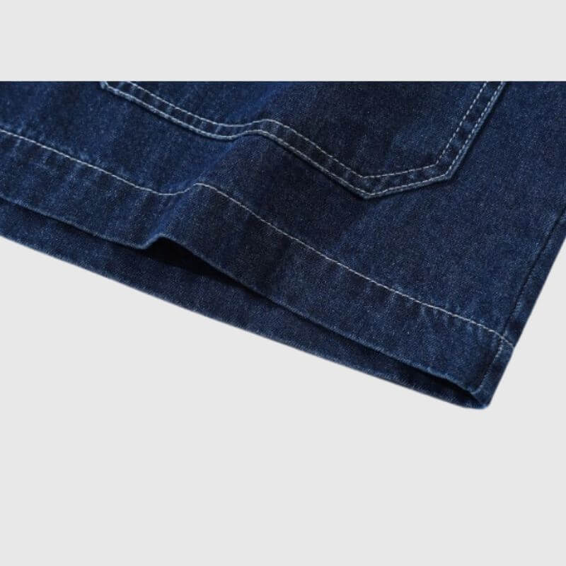 Style Core Aesthetics, New Style Trends Denim Multi-pocket Shirts Style Core Aesthetics, New Style Trends Denim Multi-pocket Shirts