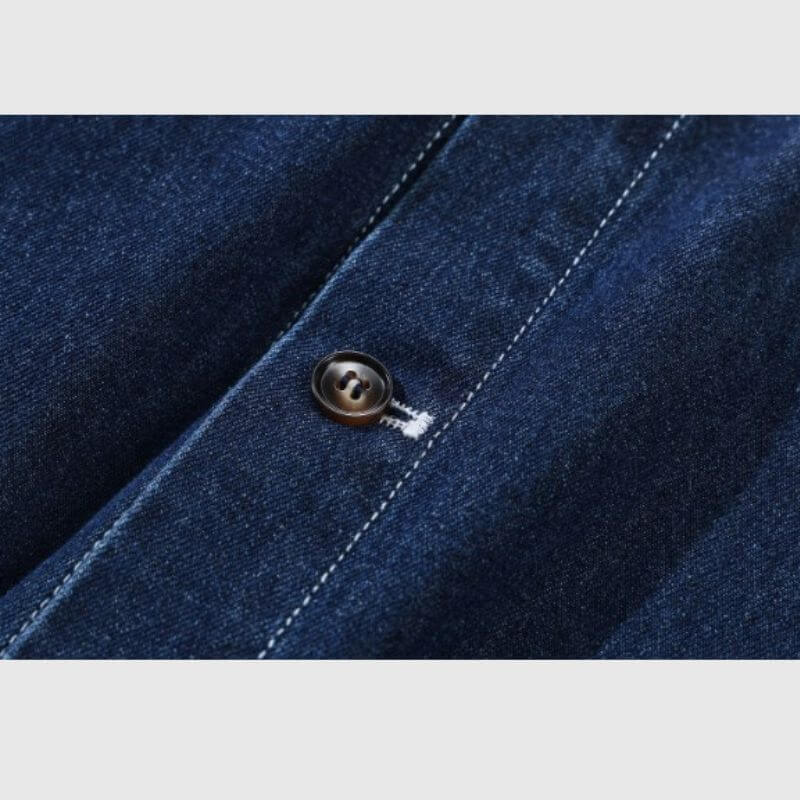 Style Core Aesthetics, New Style Trends Denim Multi-pocket Shirts Style Core Aesthetics, New Style Trends Denim Multi-pocket Shirts