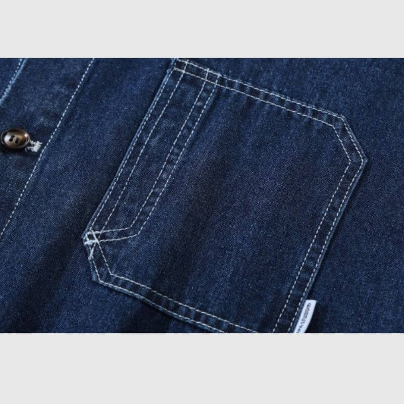 Style Core Aesthetics, New Style Trends Denim Multi-pocket Shirts Style Core Aesthetics, New Style Trends Denim Multi-pocket Shirts
