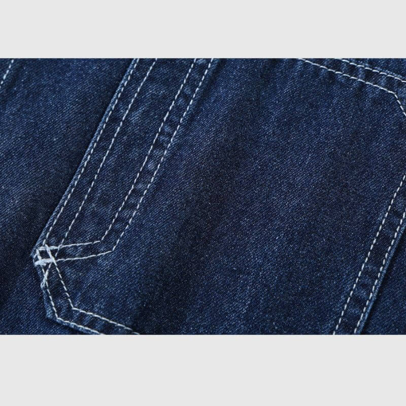 Style Core Aesthetics, New Style Trends Denim Multi-pocket Shirts Style Core Aesthetics, New Style Trends Denim Multi-pocket Shirts