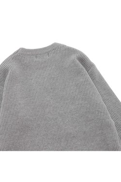 Style Core Aesthetics, New Style Trends Denim Patchwork Design Pullover