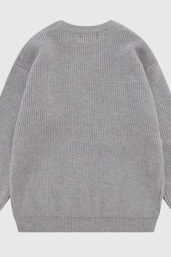 Style Core Aesthetics, New Style Trends Denim Patchwork Design Pullover