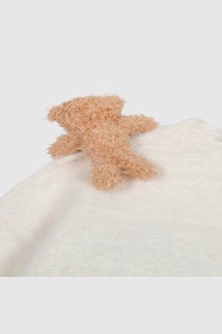Style Core Aesthetics, New Style Trends Detachable Bear Knit Sweater
