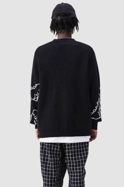 Style Core Aesthetics, New Style Trends Dinosaur Cardigan Sweater