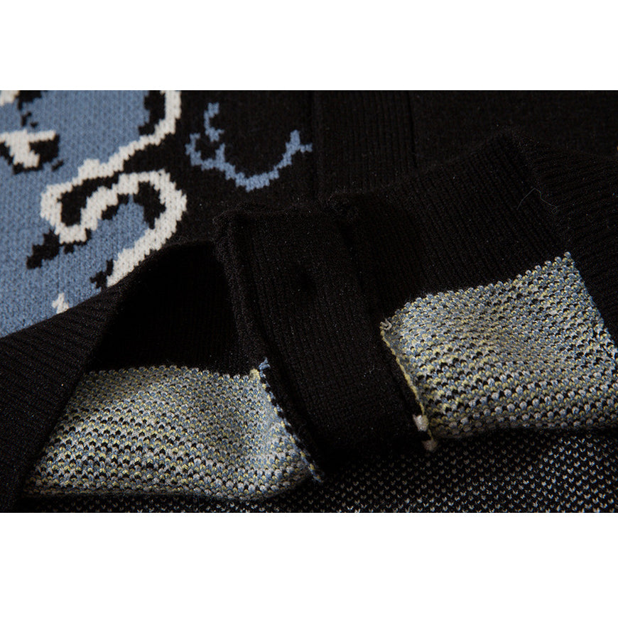 Style Core Aesthetics, New Style Trends Dinosaur Cardigan Sweater Style Core Aesthetics, New Style Trends Dinosaur Cardigan Sweater