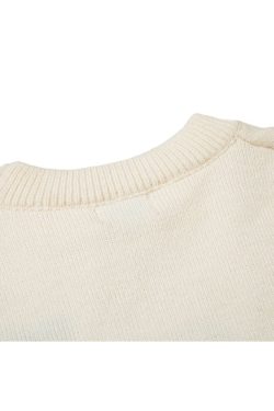 Style Core Aesthetics, New Style Trends Dinosaur Pattern Patchwork Solid Color Sweater