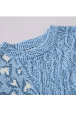 Style Core Aesthetics, New Style Trends Dinosaur Pattern Stitching Sweater