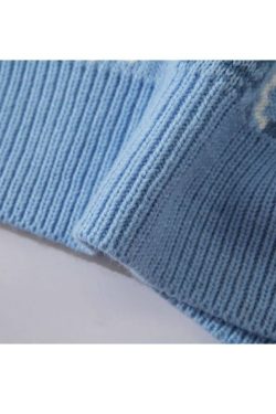 Style Core Aesthetics, New Style Trends Dinosaur Pattern Stitching Sweater