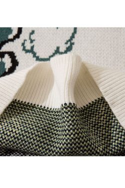 Style Core Aesthetics, New Style Trends Dinosaur Printed Vest Sweater