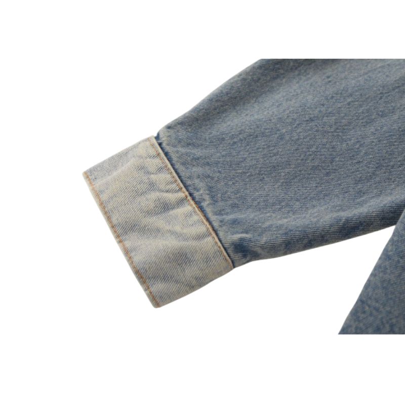 Style Core Aesthetics, New Style Trends Distressed Denim Butterfly Embroidered Jacket Style Core Aesthetics, New Style Trends Distressed Denim Butterfly Embroidered Jacket