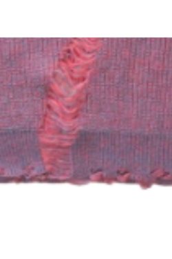 Style Core Aesthetics, New Style Trends Distressed Design Round Neck Sweater