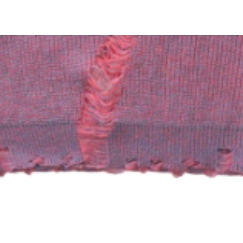 Style Core Aesthetics, New Style Trends Distressed Design Round Neck Sweater Style Core Aesthetics, New Style Trends Distressed Design Round Neck Sweater