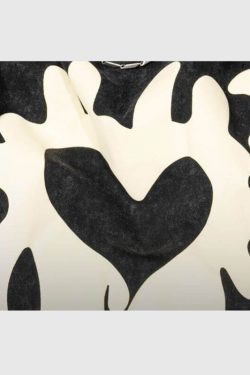 Style Core Aesthetics, New Style Trends Distressed Heart Print Tee