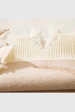 Style Core Aesthetics, New Style Trends Distressed Knit Pullover Sweater