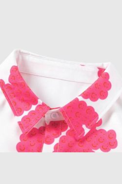 Style Core Aesthetics, New Style Trends Dopamine 'OK' Print Shirts