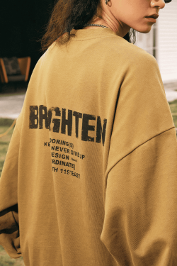 Style Core Aesthetics, New Style Trends Double Letter Print Sweatshirt