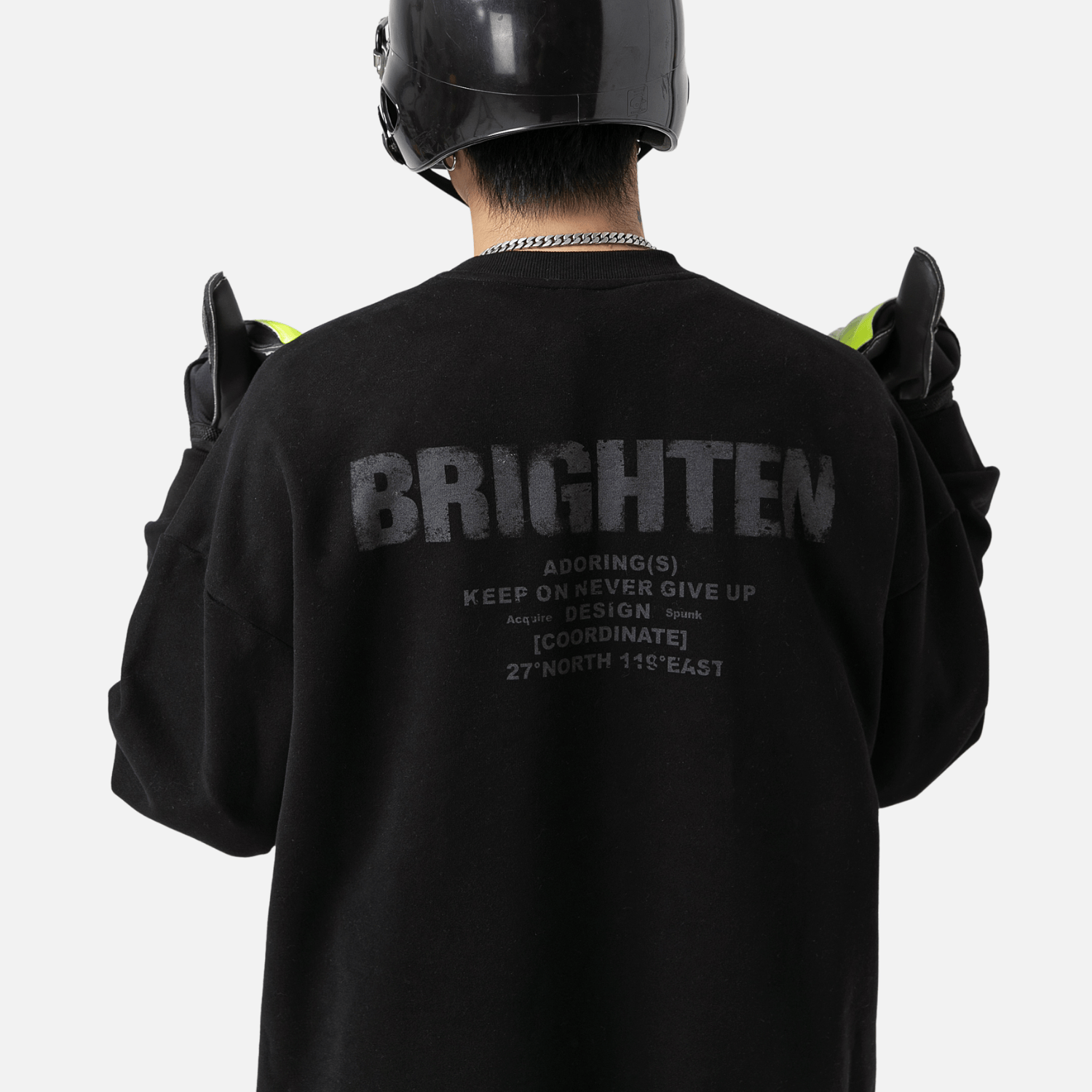 Style Core Aesthetics, New Style Trends Double Letter Print Sweatshirt Style Core Aesthetics, New Style Trends Double Letter Print Sweatshirt