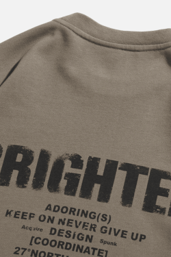 Style Core Aesthetics, New Style Trends Double Letter Print Sweatshirt