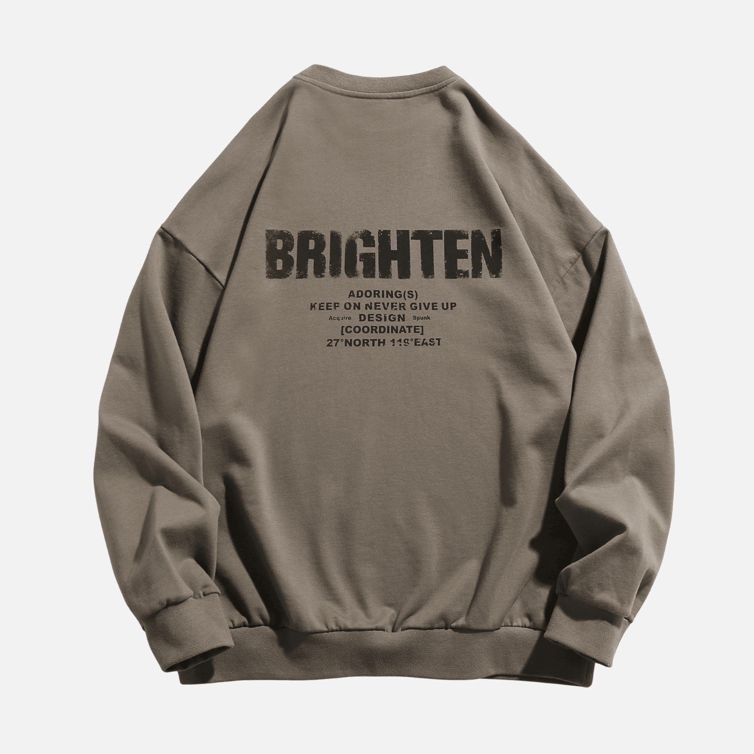 Style Core Aesthetics, New Style Trends Double Letter Print Sweatshirt Style Core Aesthetics, New Style Trends Double Letter Print Sweatshirt