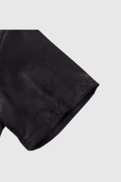 Style Core Aesthetics, New Style Trends Dragon Jacquard Shirts