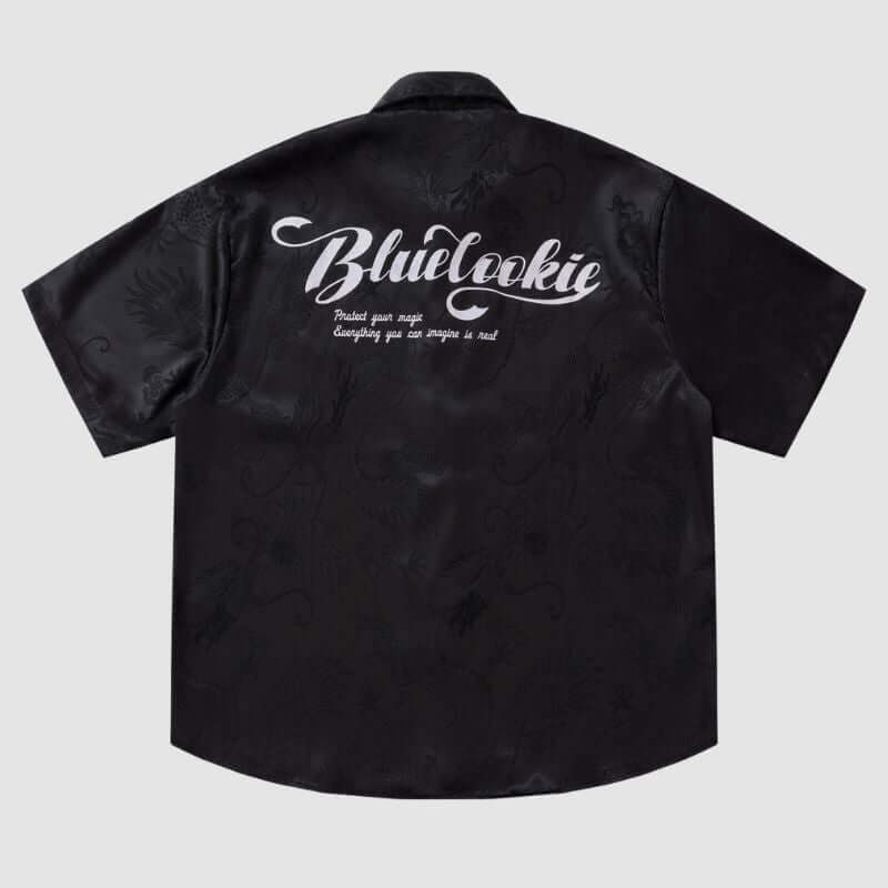 Style Core Aesthetics, New Style Trends Dragon Jacquard Shirts Style Core Aesthetics, New Style Trends Dragon Jacquard Shirts