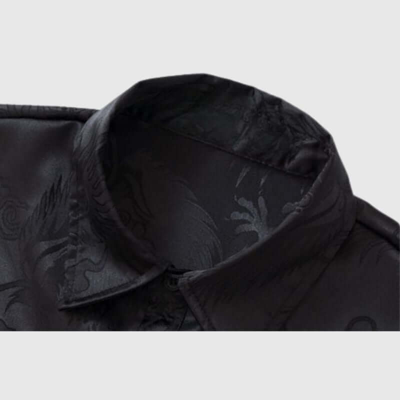 Style Core Aesthetics, New Style Trends Dragon Jacquard Shirts Style Core Aesthetics, New Style Trends Dragon Jacquard Shirts