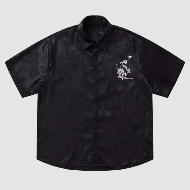 Style Core Aesthetics, New Style Trends Dragon Jacquard Shirts Style Core Aesthetics, New Style Trends Dragon Jacquard Shirts