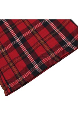 Style Core Aesthetics, New Style Trends Drawstring Plaid Casual Pants