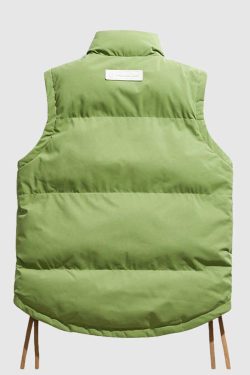 Style Core Aesthetics, New Style Trends Dual-Wear Puffer Vest With Bags