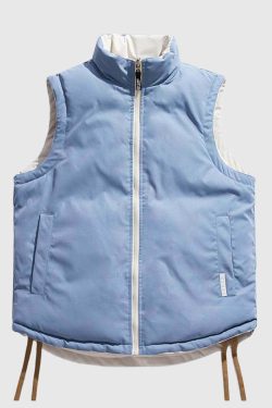 Style Core Aesthetics, New Style Trends Dual-Wear Puffer Vest With Bags