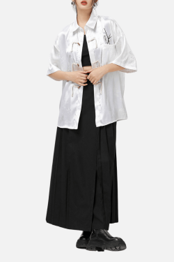 Style Core Aesthetics, New Style Trends Elegant Heart Embroidered Shirt