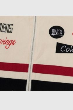 Style Core Aesthetics, New Style Trends Embroidered Biker Shirt