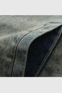 Style Core Aesthetics, New Style Trends Embroidered Denim Jacket