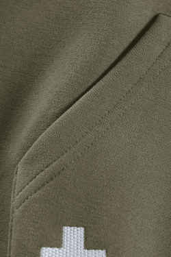 Style Core Aesthetics, New Style Trends Embroidered Letter Patch Sweatshirt