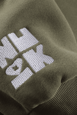 Style Core Aesthetics, New Style Trends Embroidered Letter Patch Sweatshirt