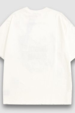 Style Core Aesthetics, New Style Trends Embroidery Butterfly Denim Patch Tee