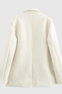 Style Core Aesthetics, New Style Trends Faux Fur Effect Blazer