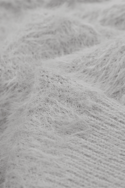 Style Core Aesthetics, New Style Trends Faux Mink Fuzzy Colorblock Sweater