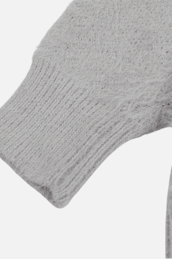 Style Core Aesthetics, New Style Trends Faux Mink Fuzzy Colorblock Sweater