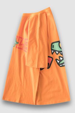 Style Core Aesthetics, New Style Trends Fire Breathing Dinosaur Print Tee