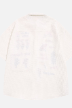 Style Core Aesthetics, New Style Trends Floral Embroidered Summer Shirt