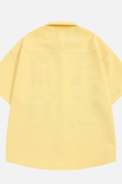 Style Core Aesthetics, New Style Trends Floral Embroidered Summer Shirt