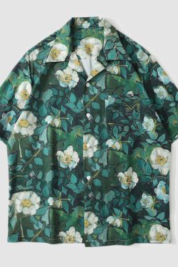 Style Core Aesthetics, New Style Trends Floral Full Print Shirt