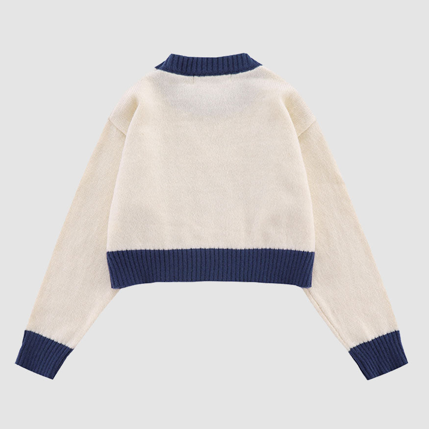 Style Core Aesthetics, New Style Trends Forest Photo Print Cropped Sweater Style Core Aesthetics, New Style Trends Forest Photo Print Cropped Sweater