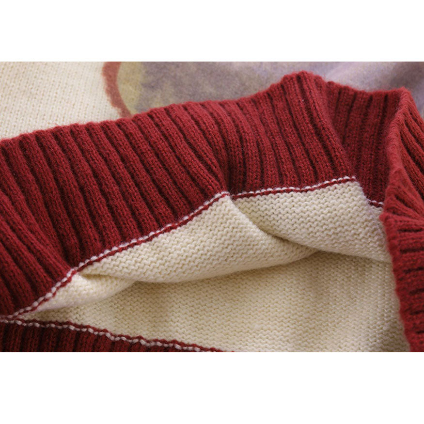 Style Core Aesthetics, New Style Trends Forest Photo Print Cropped Sweater Style Core Aesthetics, New Style Trends Forest Photo Print Cropped Sweater