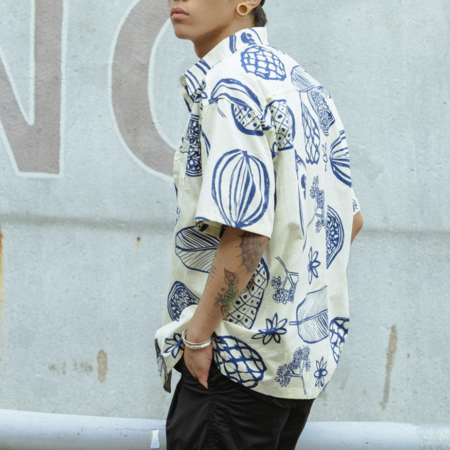 Style Core Aesthetics, New Style Trends Fruit Graffiti Summer Shirt Style Core Aesthetics, New Style Trends Fruit Graffiti Summer Shirt